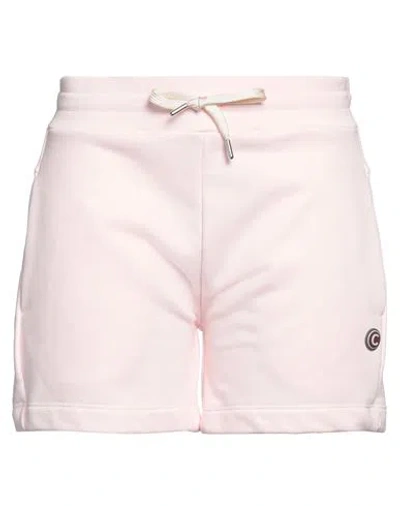 Colmar Woman Shorts & Bermuda Shorts Light Pink Size L Cotton, Polyester