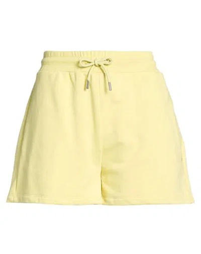 Colmar Woman Shorts & Bermuda Shorts Yellow Size L Cotton, Polyester