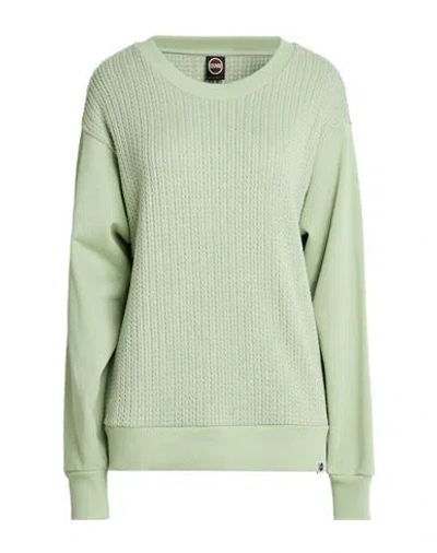 Colmar Woman Sweater Light Green Size L Viscose, Polyester, Polyamide, Cotton