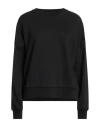 Colmar Woman Sweatshirt Black Size S Modal, Polyester, Elastane