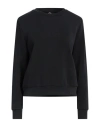 Colmar Woman Sweatshirt Black Size S Modal, Polyester, Elastane In Black