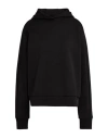 Colmar Woman Sweatshirt Black Size L Polyester, Cotton