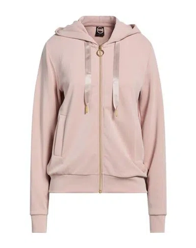 Colmar Woman Sweatshirt Blush Size L Modal, Polyester, Elastane In Pink