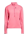 Colmar Woman Sweatshirt Coral Size M Polyester, Elastane In Pink