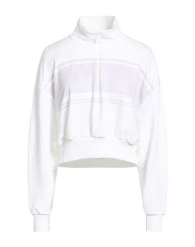 Colmar Woman Sweatshirt Lilac Size L Cotton, Polyester In Purple