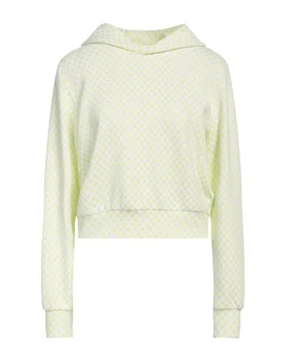 Colmar Woman Sweatshirt Lime Green Size S Polyester, Viscose, Elastane