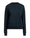 Colmar Woman Sweatshirt Midnight Blue Size L Cotton, Polyester