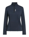 Colmar Woman Sweatshirt Midnight Blue Size M Polyester, Elastane In Blue