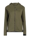 Colmar Woman Sweatshirt Military Green Size L Polyester, Elastane