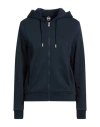 Colmar Woman Sweatshirt Navy Size L Cotton, Polyester In Blue