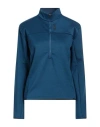 Colmar Woman Sweatshirt Navy Size S Polyester, Elastane In Blue