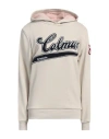 Colmar Woman Sweatshirt Off White Size L Cotton, Polyester In Off White