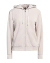 Colmar Woman Sweatshirt Off White Size L Modal, Polyester, Elastane