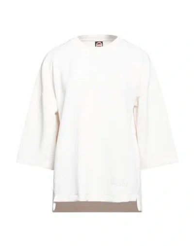 Colmar Woman Sweatshirt Off White Size Xl Modal, Polyester, Elastane
