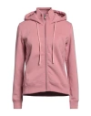 Colmar Woman Sweatshirt Antique Rose Size L Polyester, Cotton In Pink