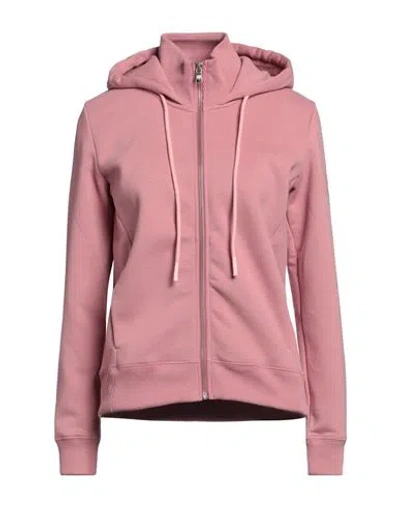 Colmar Woman Sweatshirt Antique Rose Size L Polyester, Cotton In Pink