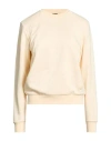 Colmar Woman Sweatshirt Pastel Yellow Size S Cotton, Polyester