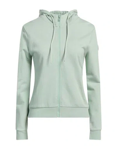 Colmar Woman Sweatshirt Sage Green Size L Cotton