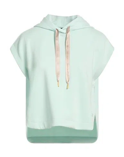 Colmar Woman Sweatshirt Sky Blue Size L Modal, Polyester, Elastane In Multi