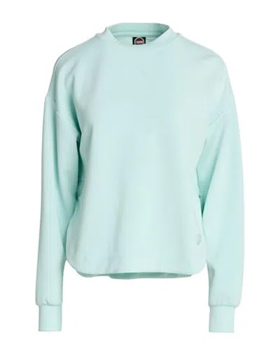 Colmar Woman Sweatshirt Sky Blue Size Xs Modal, Polyester, Elastane