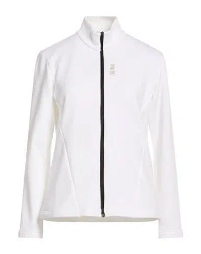 COLMAR COLMAR WOMAN SWEATSHIRT WHITE SIZE L POLYESTER, ELASTANE