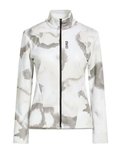 Colmar Woman Sweatshirt White Size M Polyester, Elastane
