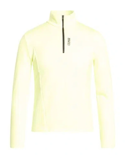 Colmar Woman Sweatshirt Yellow Size M Polyester, Elastane In Green
