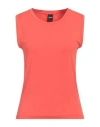 Colmar Woman T-shirt Orange Size S Polyamide, Elastane In Multi