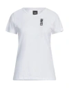 Colmar Woman T-shirt White Size L Polyester, Cotton