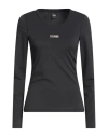 Colmar Woman T-shirt Black Size L Polyamide, Elastane
