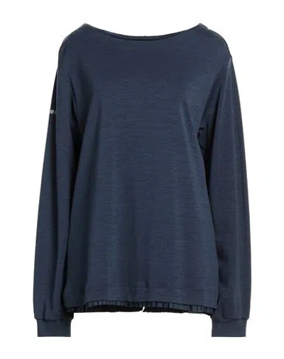 Colmar Woman T-shirt Midnight Blue Size Xl Polyamide, Wool
