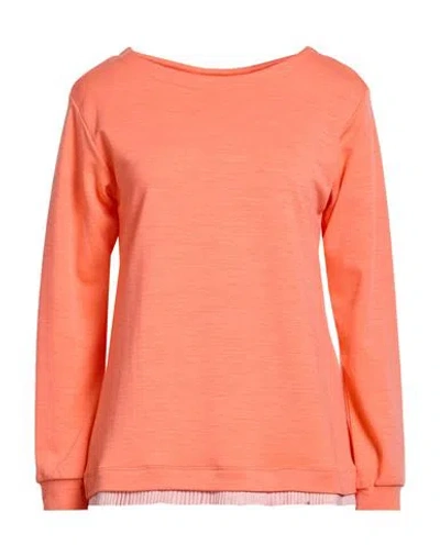 Colmar Woman T-shirt Orange Size M Polyamide, Wool