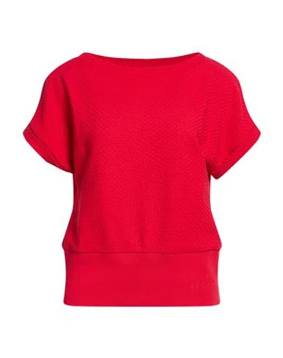 Colmar Woman T-shirt Red Size S Cotton