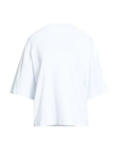 Colmar Woman T-shirt White Size L Cotton In Multi