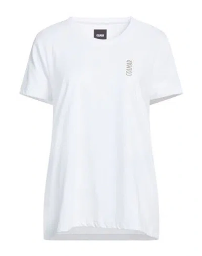 Colmar Woman T-shirt White Size Xl Polyester, Cotton