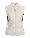 Colmar Woman Vest Beige Size 8 Polyester, Polyamide, Elastane In White