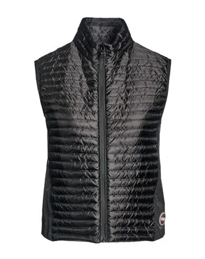 Colmar Woman Vest Black Size 6 Polyamide, Polyester
