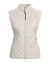 Colmar Woman Vest Beige Size 8 Polyester, Polyamide, Elastane In White