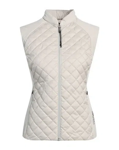 Colmar Woman Vest Light Grey Size 6 Polyester, Polyamide, Elastane