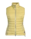 Colmar Woman Vest Lime Green Size 6 Polyamide In Yellow