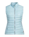 Colmar Woman Vest Sky Blue Size 10 Polyamide