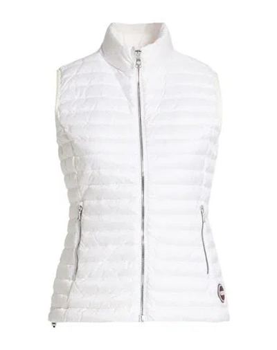 Colmar Woman Vest White Size 8 Polyamide