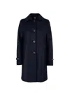 Colmar Single-breasted Wool-blend Coat In Blue