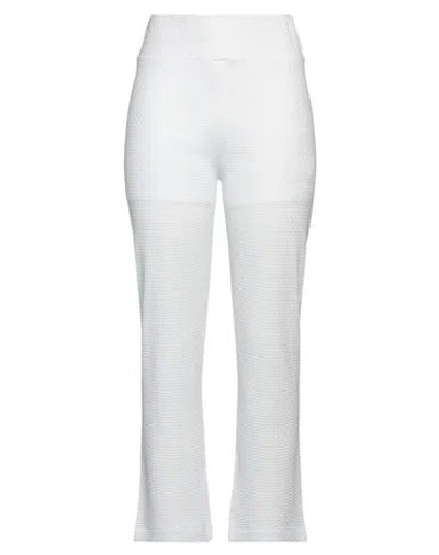Colmar Wrap Woman Pants White Size S Cotton