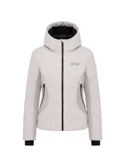 Colmar Yin Yang Ribbed Ski Jacket In Gray