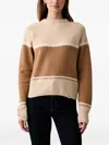 Colmar Zigzag-pattern Raglan-sleeve Sweater In Multi