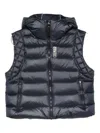 Colmar Zip-fastening Hooded Gilet In Black