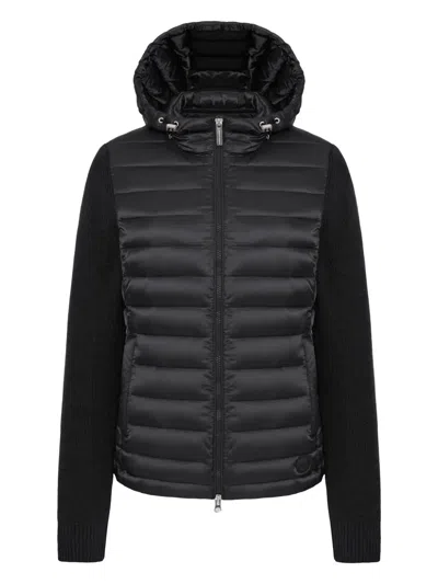 COLMAR ZIP-FASTENING HOODED QUILTED JACKET