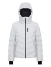 Colmar Zip-fastening Puffer Jacket In White