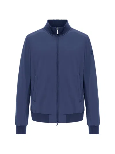 Colmar Zip-up Bomber Jacket In Blue